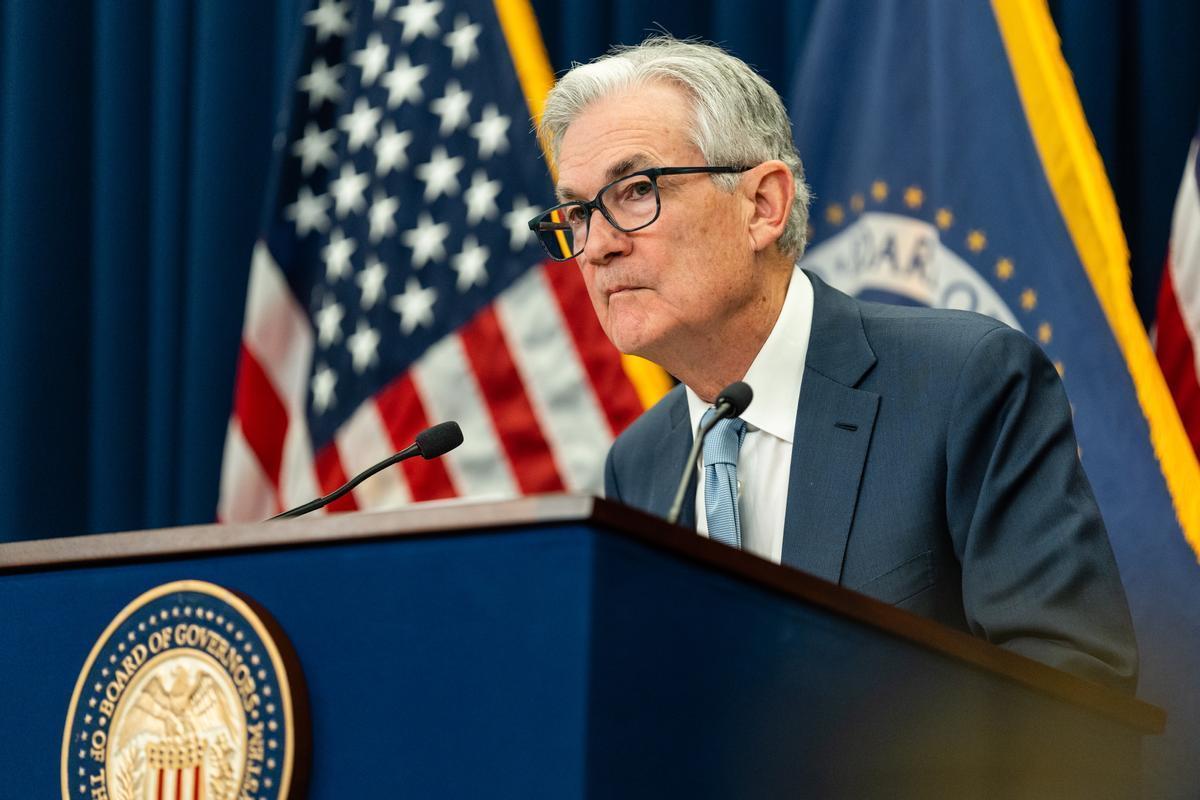 El presidente de la Reserva Federal de Estados Unidos, Jerome Powell.