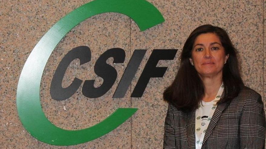 Alicia Torres, presidenta del CSIF.