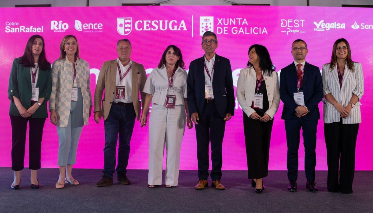 Clausura de ‘O Encontro de Sober’, organizado por Cesuga. |   // L. O.