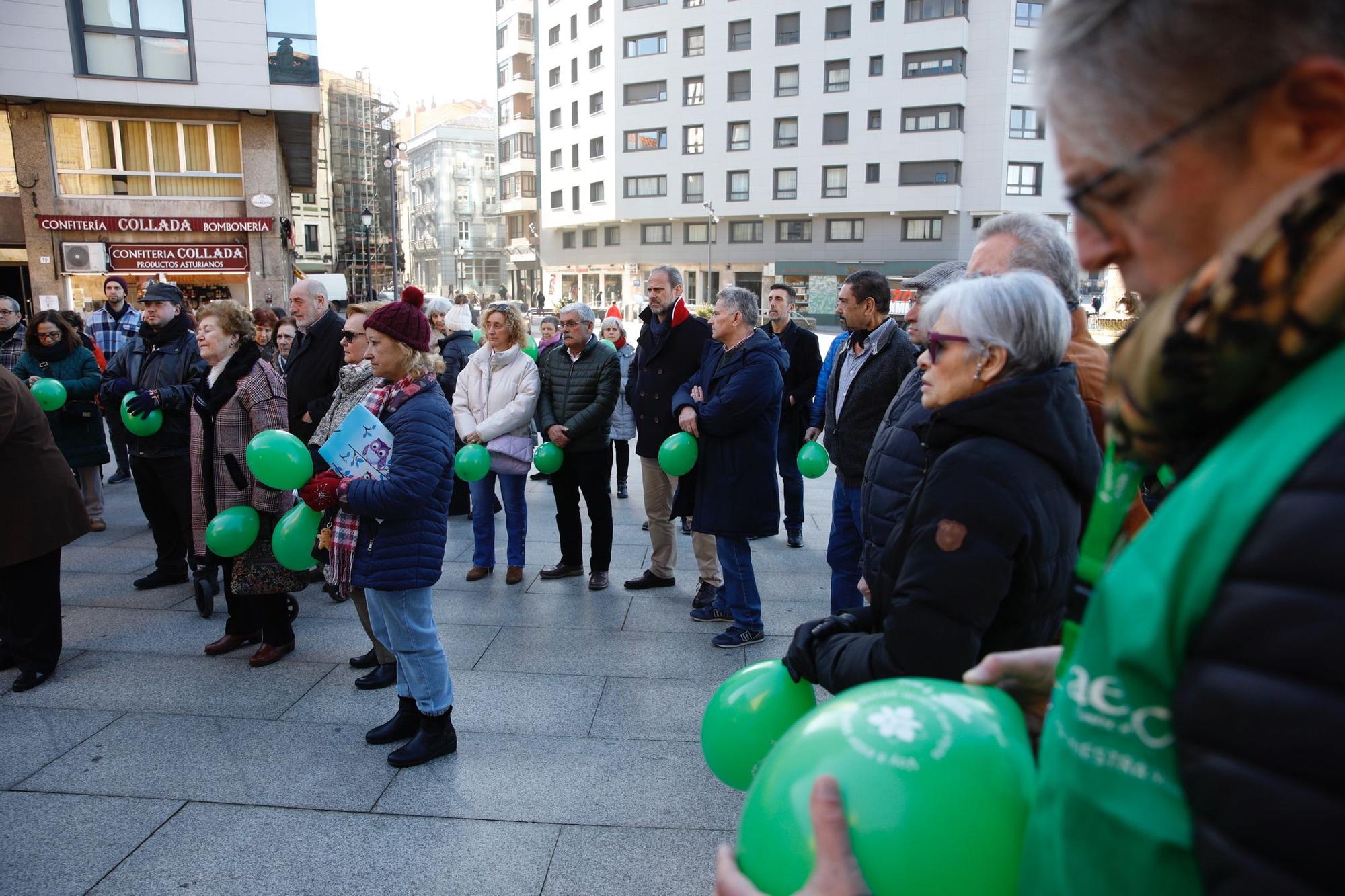 Concentración en Gijón