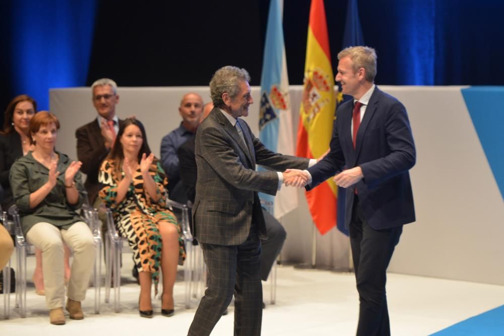 Los premiados, durante la gala // Gustavo Santos