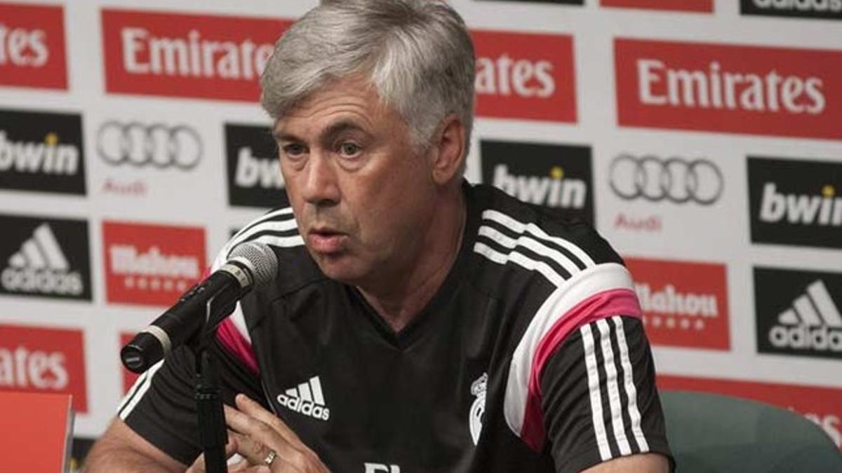 Carlo Ancelotti, optimista ante el futuro del Real Madrid