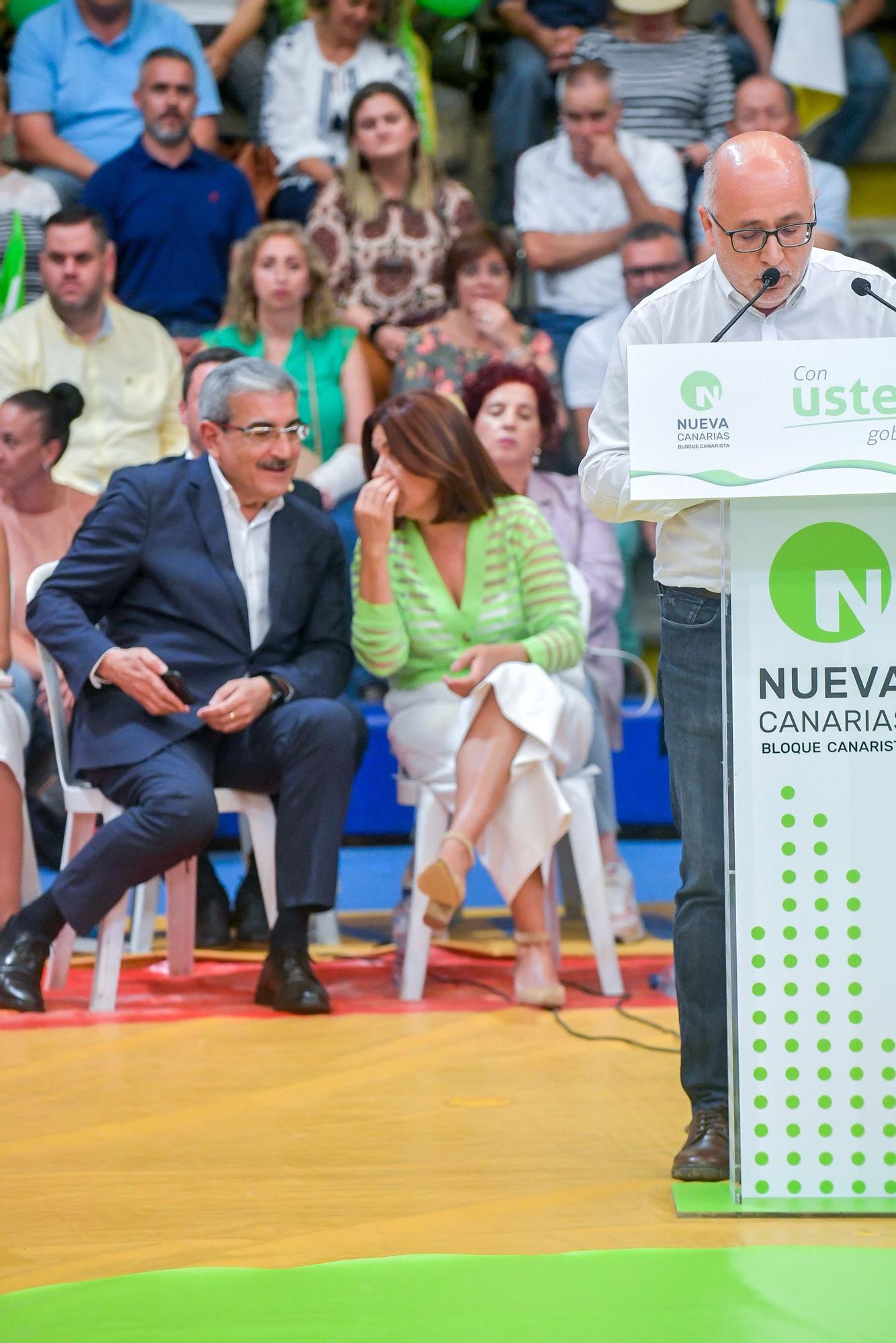 Presentación de candidaturas de Nuevas Canarias a las elecciones del 28M