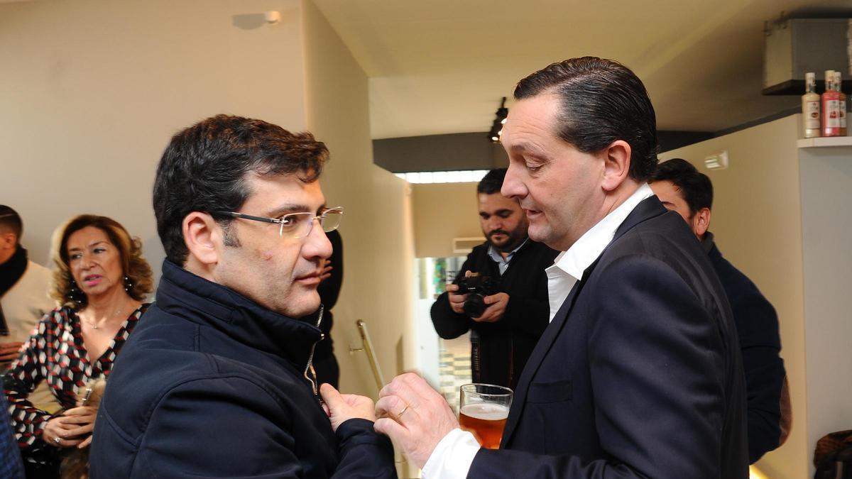 Jesús León y Alfredo García Amado, en su etapa en el Córdoba CF.