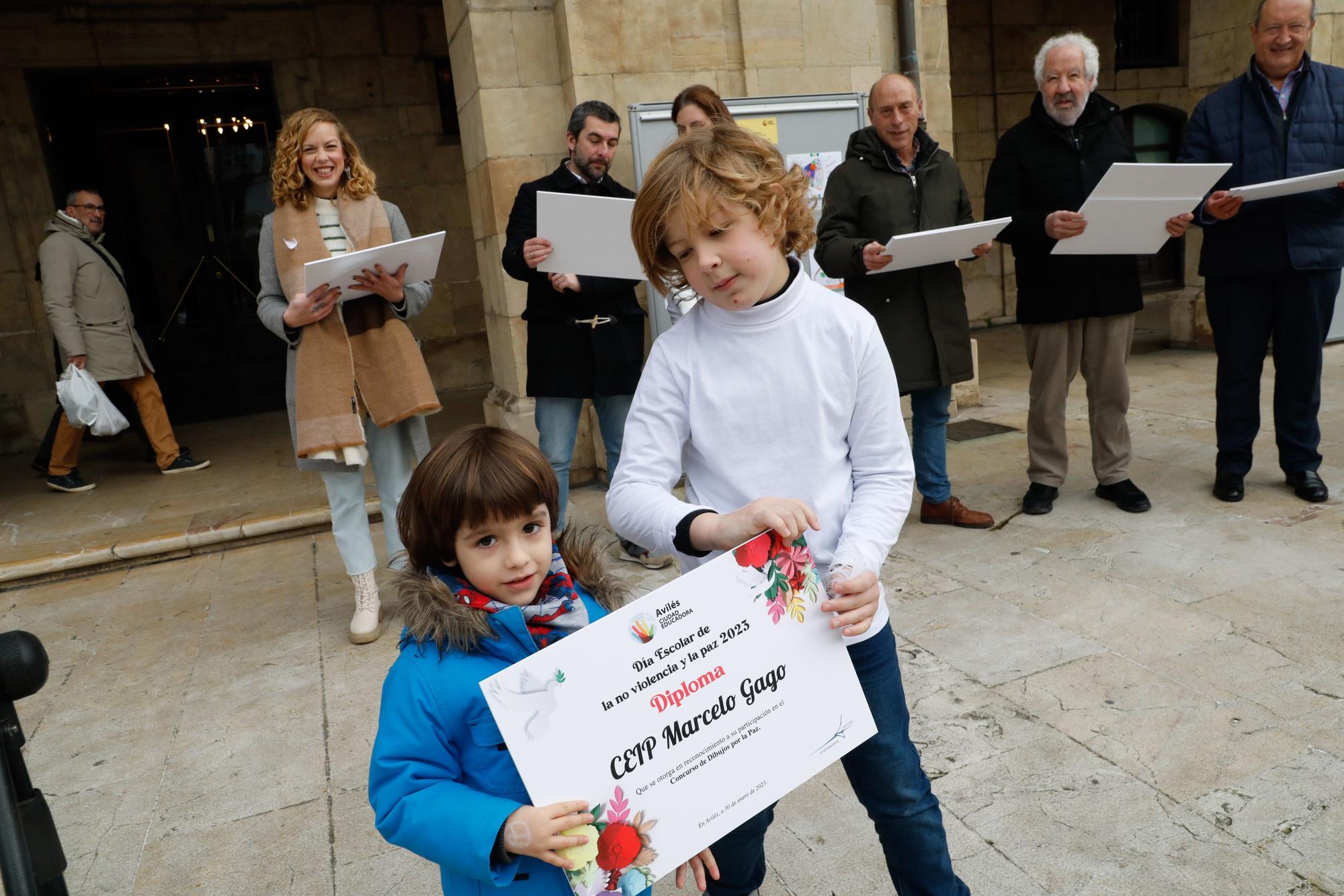 Los centros educativos celebran el día de la paz escolar