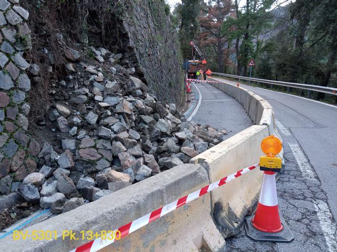 Un motorista muere en la misma carretera de El Brull donde otro conductor de moto falleció a principios de mes
