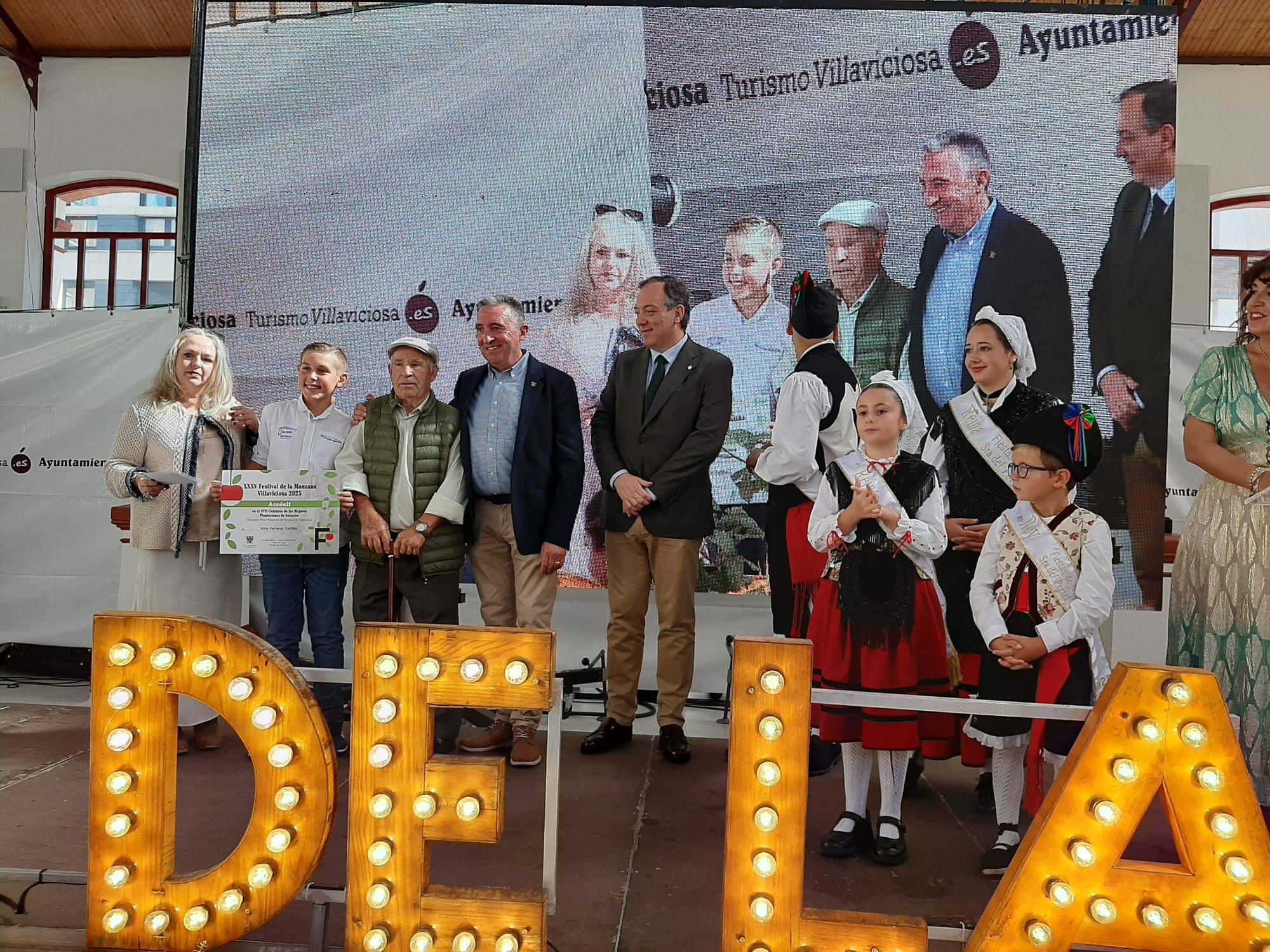 Los premios del Festival de la Manzana de Villaviciosa, en imágenes