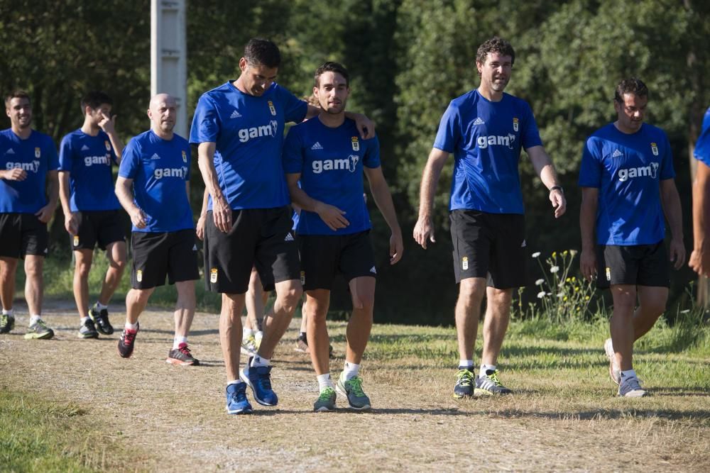 Entrenamiento del Real Oviedo