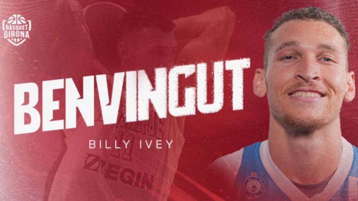 Brae Ivey, nuevo fichaje del Bàsquet Girona