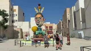 Esta es la crítica social de la Hoguera de El Raval de Elche