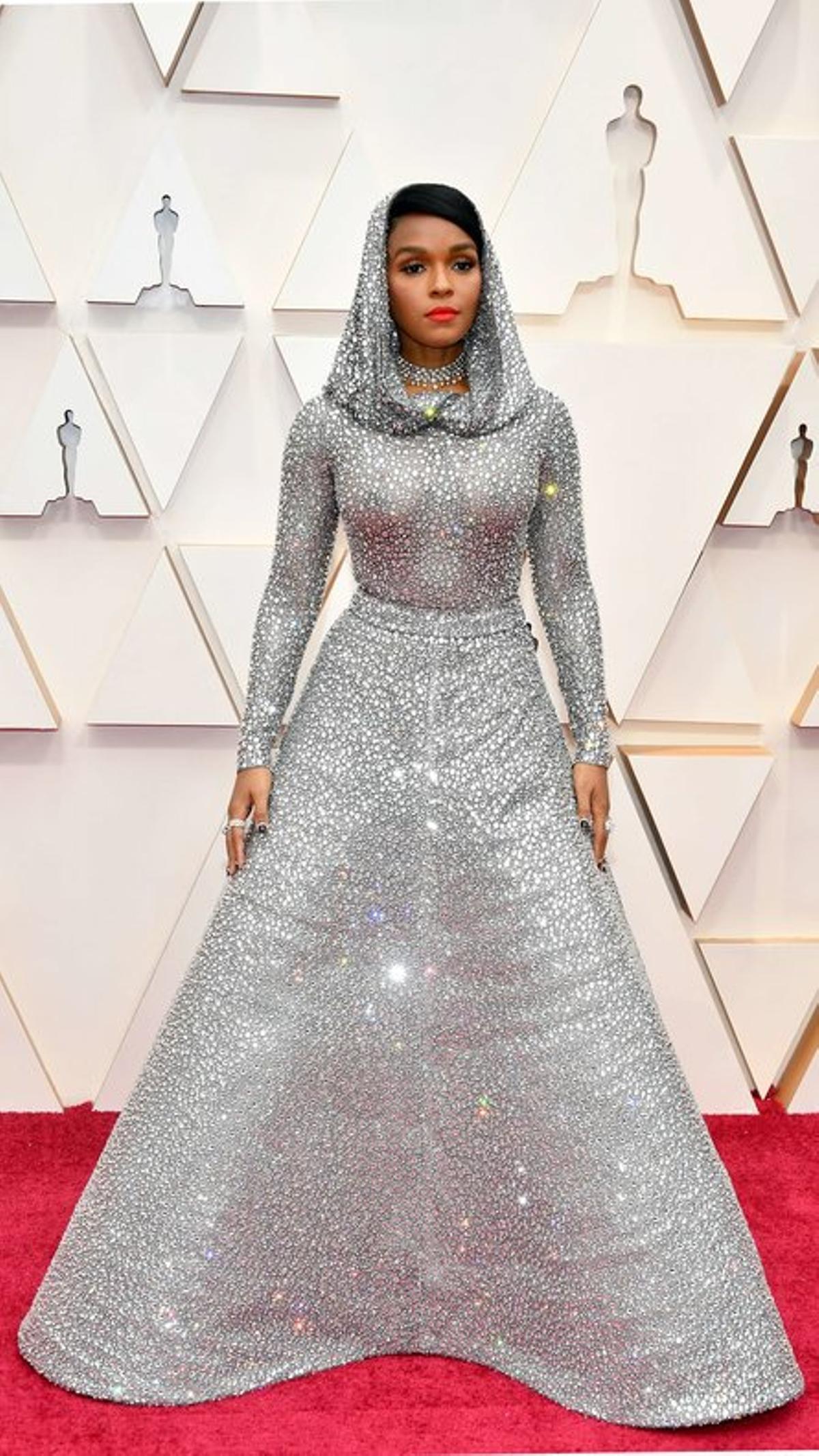 Janelle Monáe, con un espectacular vestido galático de Ralph Lauren.