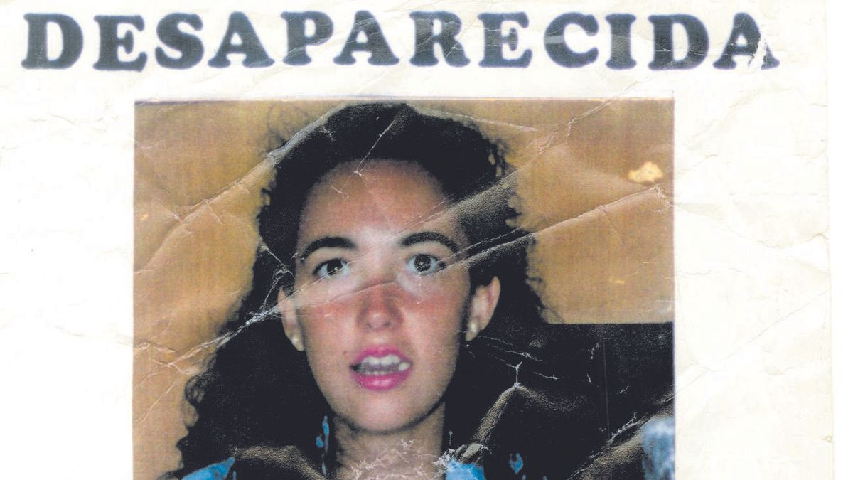 Una imagen de un cartel de la desaparición de Gloria Martínez.