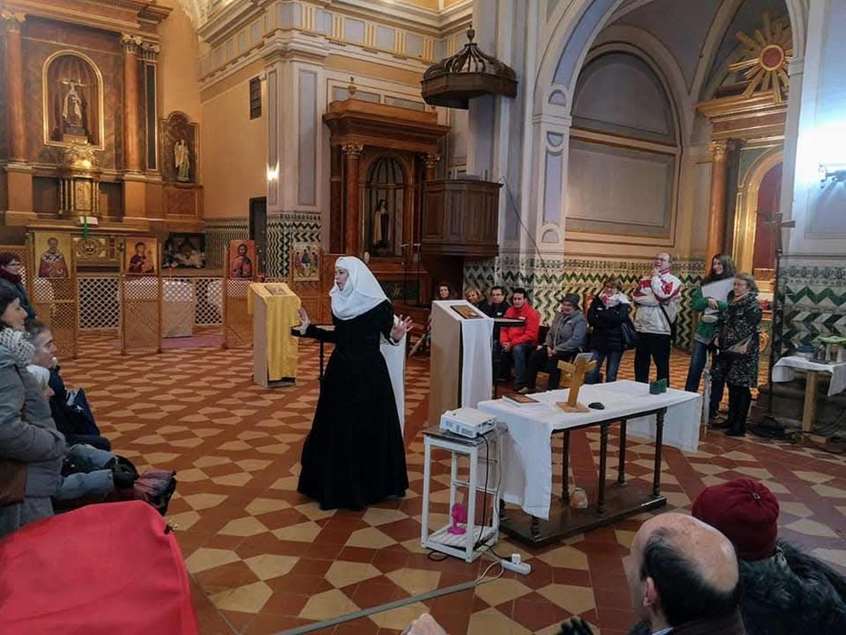 Una novicia del siglo XVI en el convento de las Fecetas.