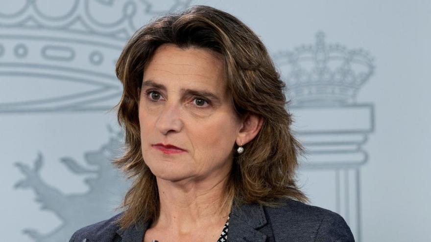 La vicepresidenta cuarta, Teresa Ribera.