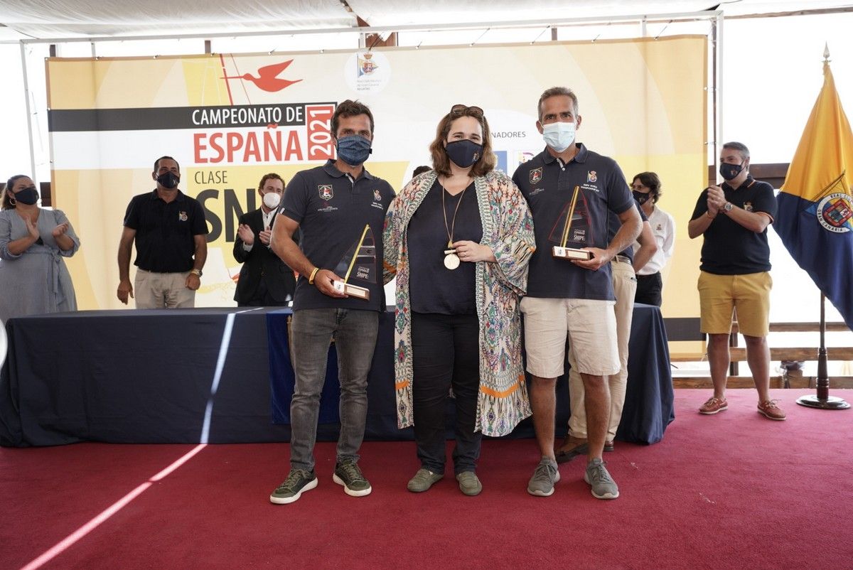 Los regatistas Gustavo y Rafael del Castillo revalidan el título de campeones de España de snipe