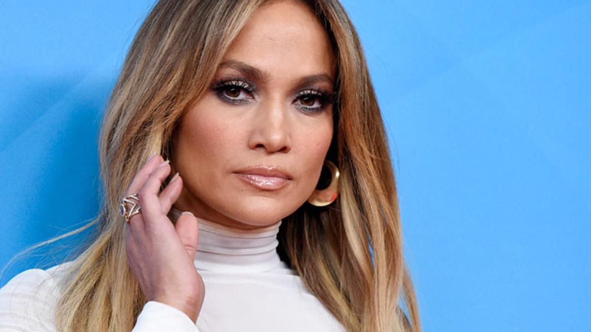 Jennifer Lopez, en un acto de prensa de la NBC