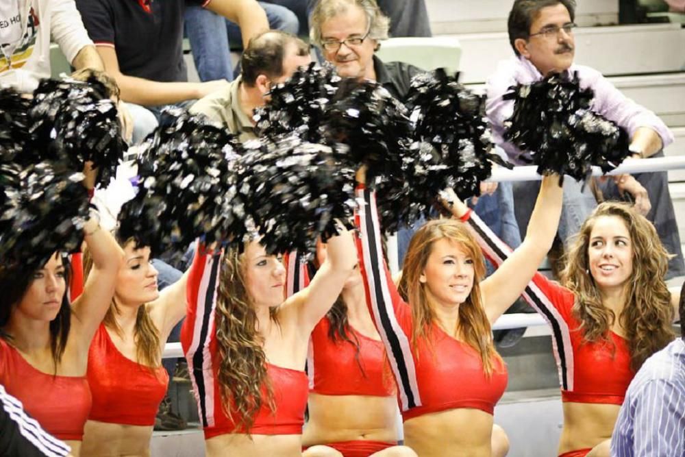 Las cheerleaders del CB Murcia, desde sus comienzo