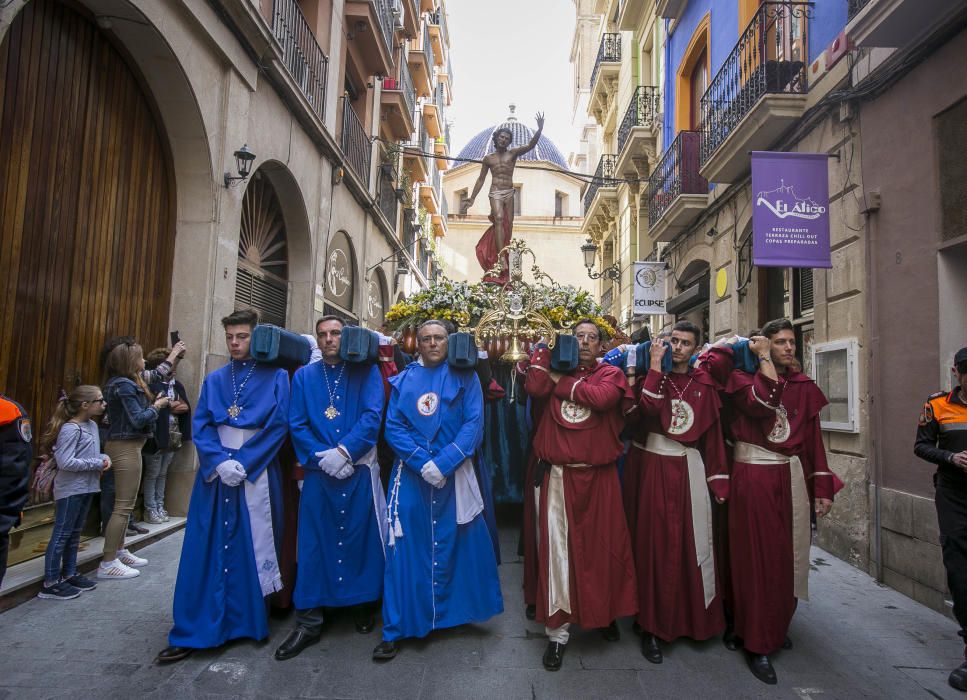 La Semana Santa alicantina concluye entre aleluyas.