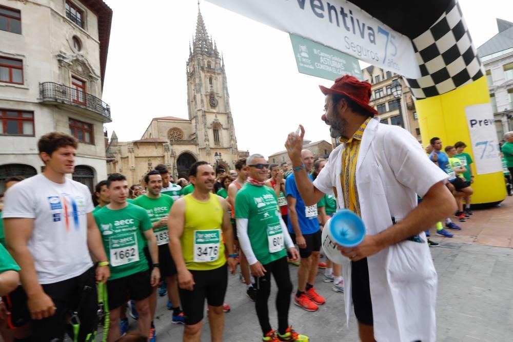 Carrera contra el cáncer en Oviedo