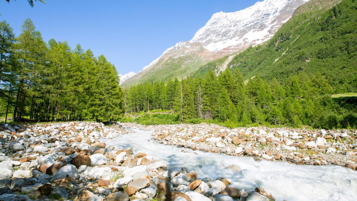 Valle Lötschental, Suiza.