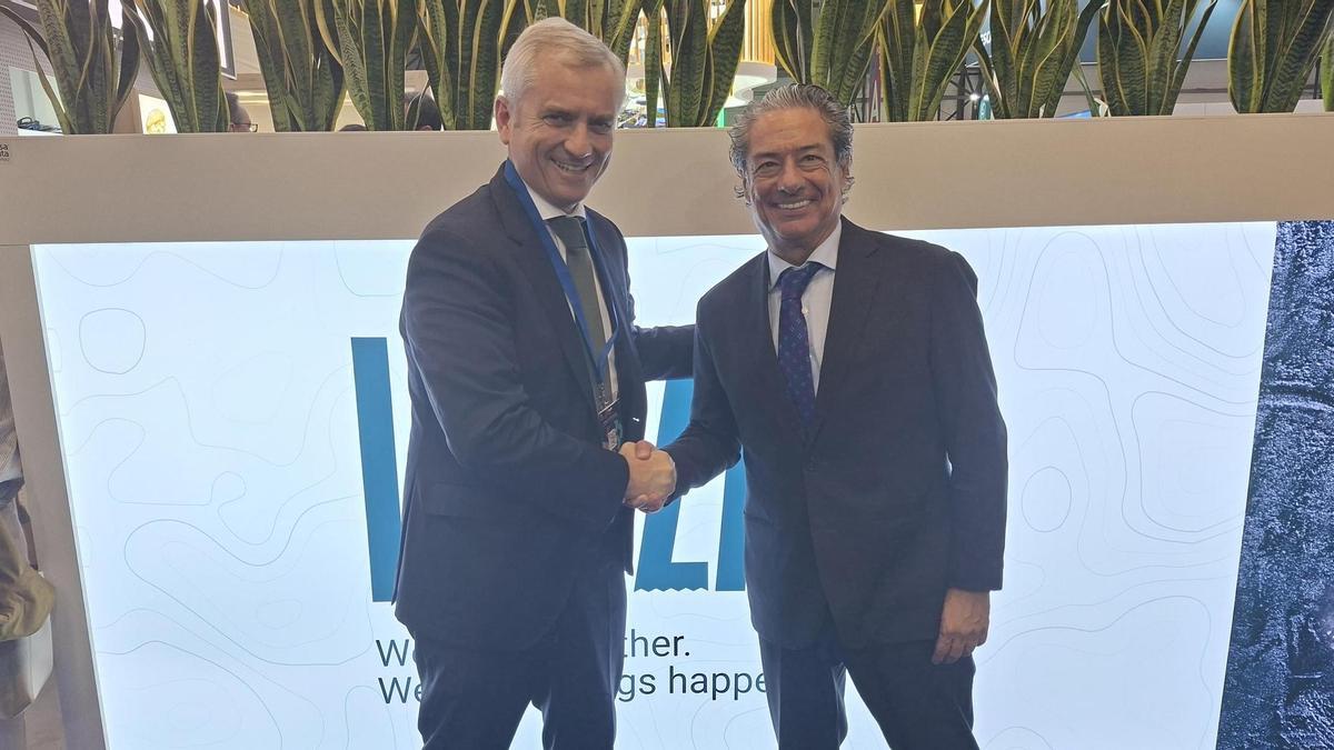 Reunión con el presidente de Conxemar, Eloy Alvariza García.