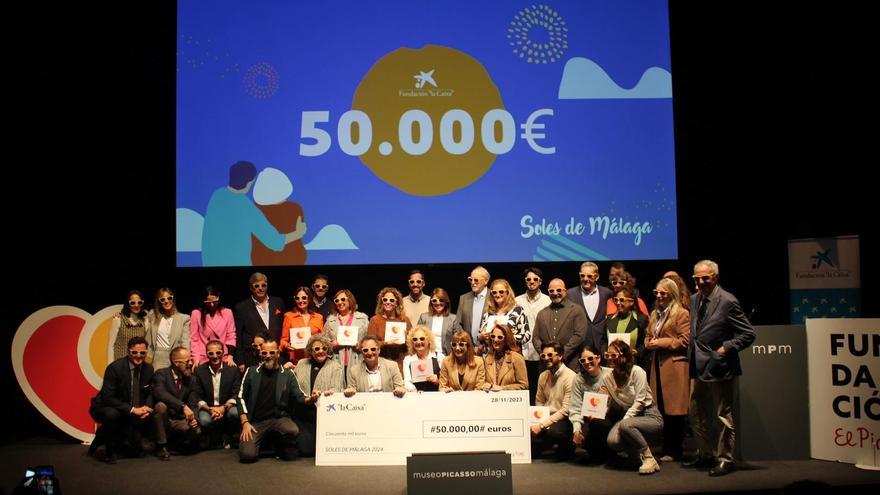 Presentación de las ONG beneficiarias de Soles de Málaga 2024