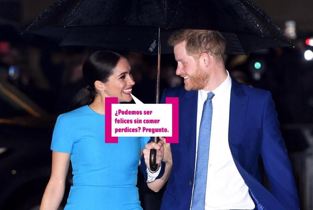 Meghan Markle pregunta si pueden ser felices sin comer perdices