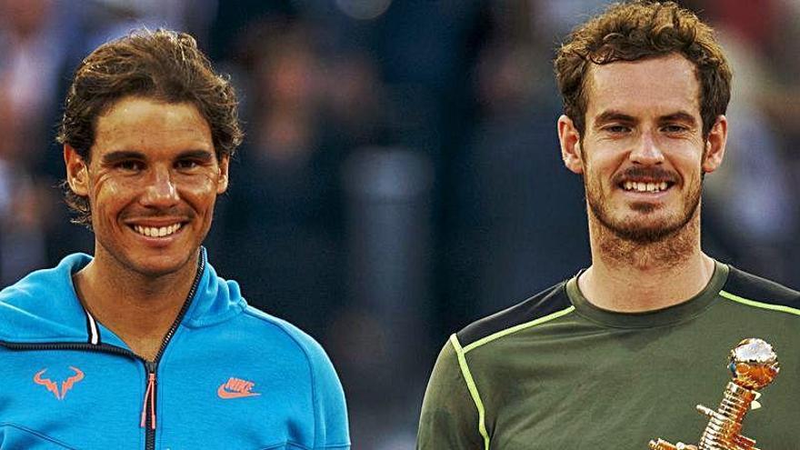 Rafa Nadal y Andy Murray