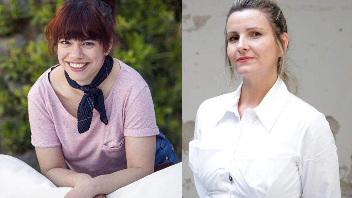 Elisa Victoria y Silvia Hidalgo.