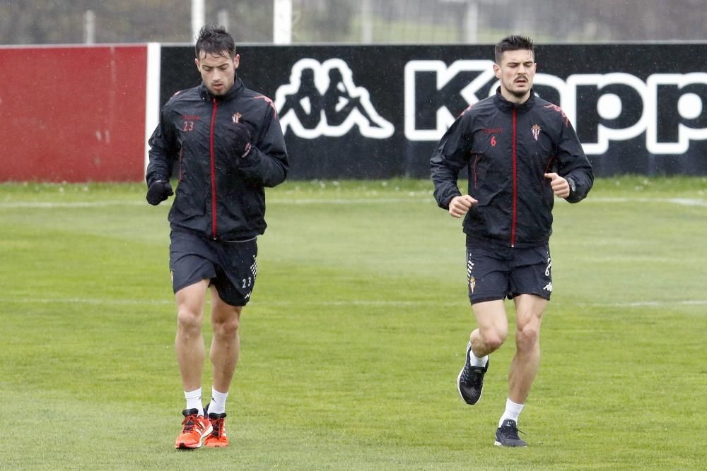 Entrenamiento del Sporting