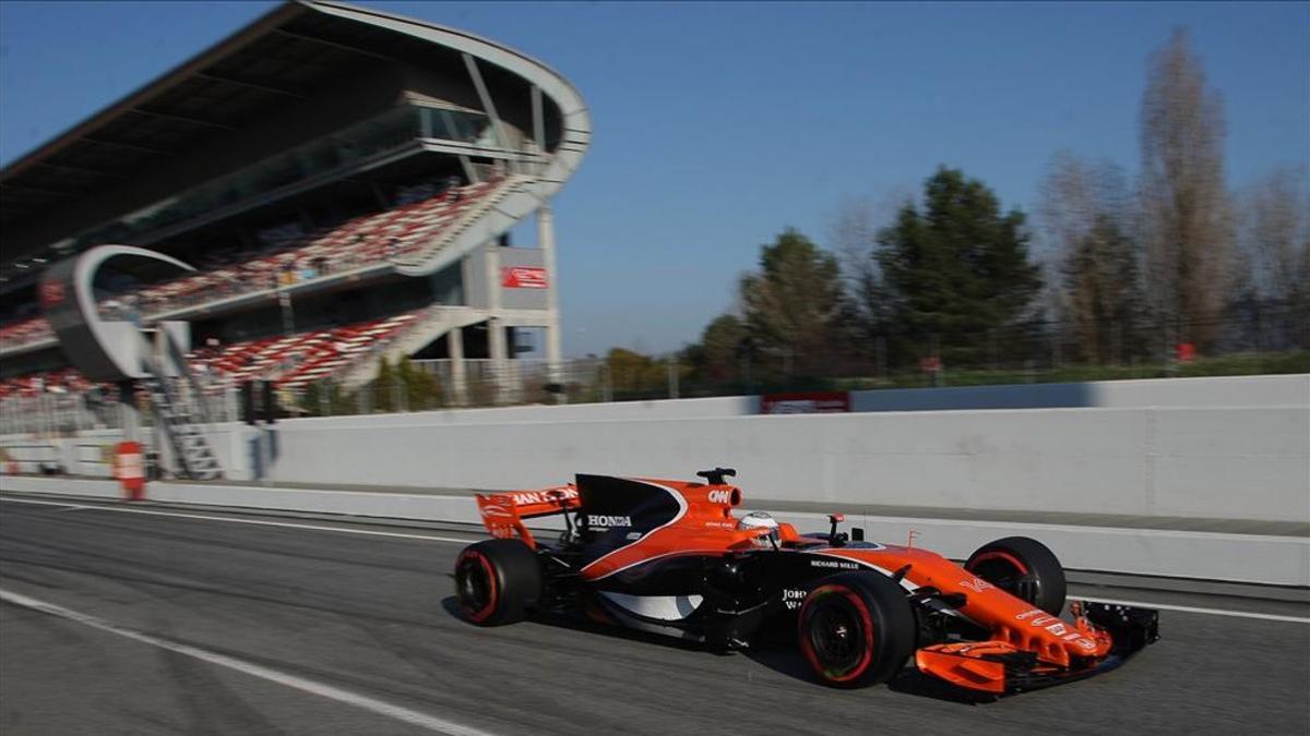 Alonso, en los test del Circuit