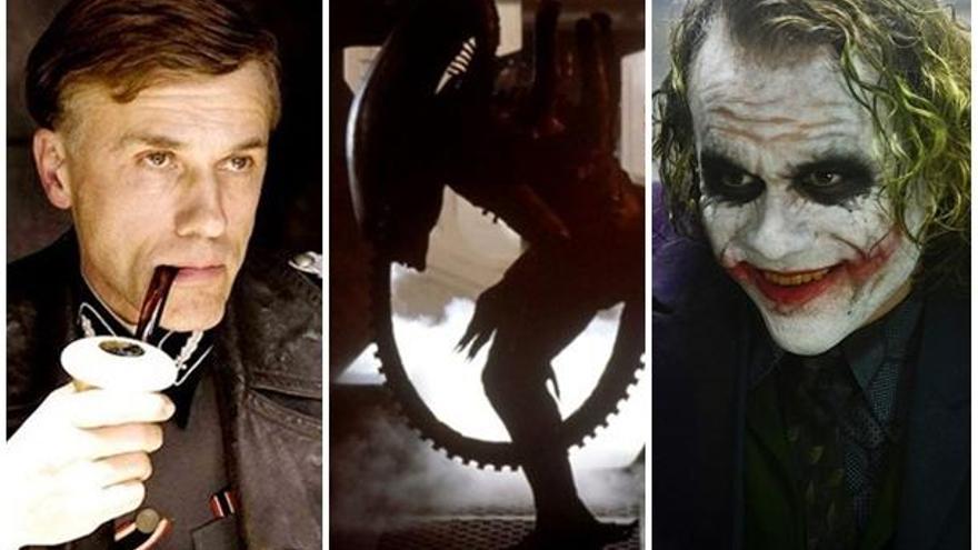 Hans Landa, Alien y Joker