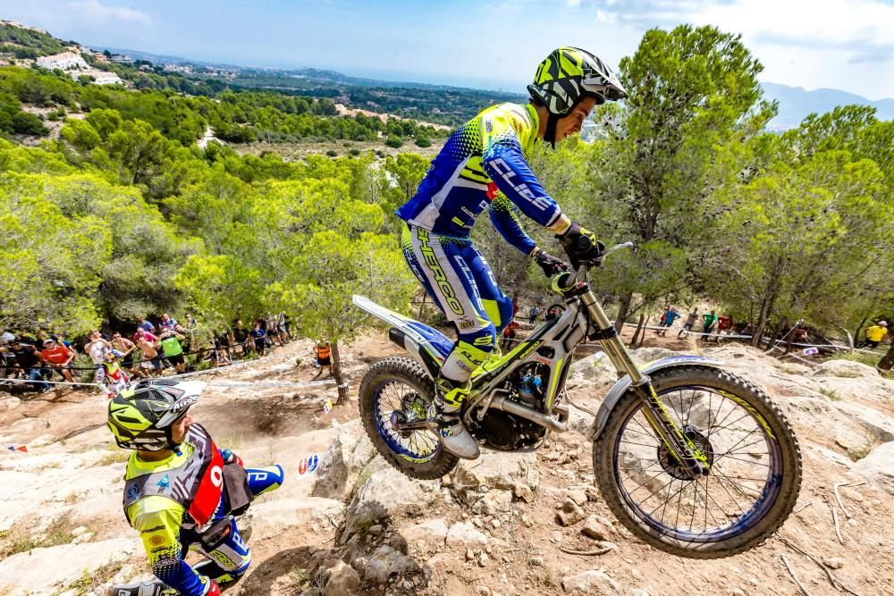 Bou se luce en el Mundial de Trial de La Nucía.