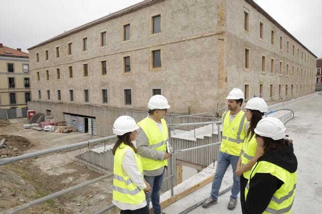Las obras en Tabacalera