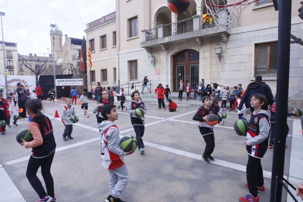 Bàsquet reivindicatiu a la Bisbal d''Empordà