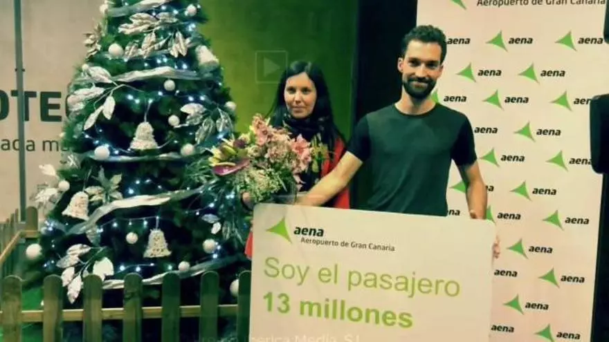Llega a Gran Canaria el pasajero 13 millones