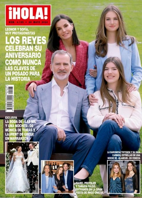 Portada de la revista ¡HOLA! del 22 de mayo de 2024