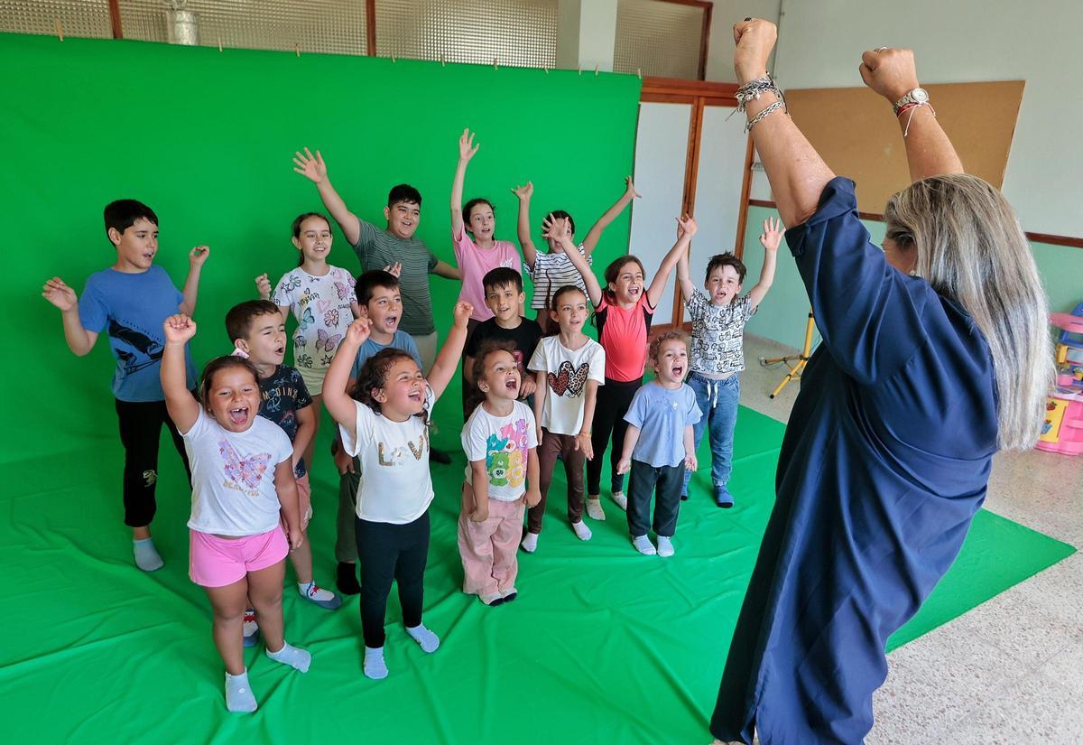 El CEIP Los Campitos, una escuela rural con quince niños