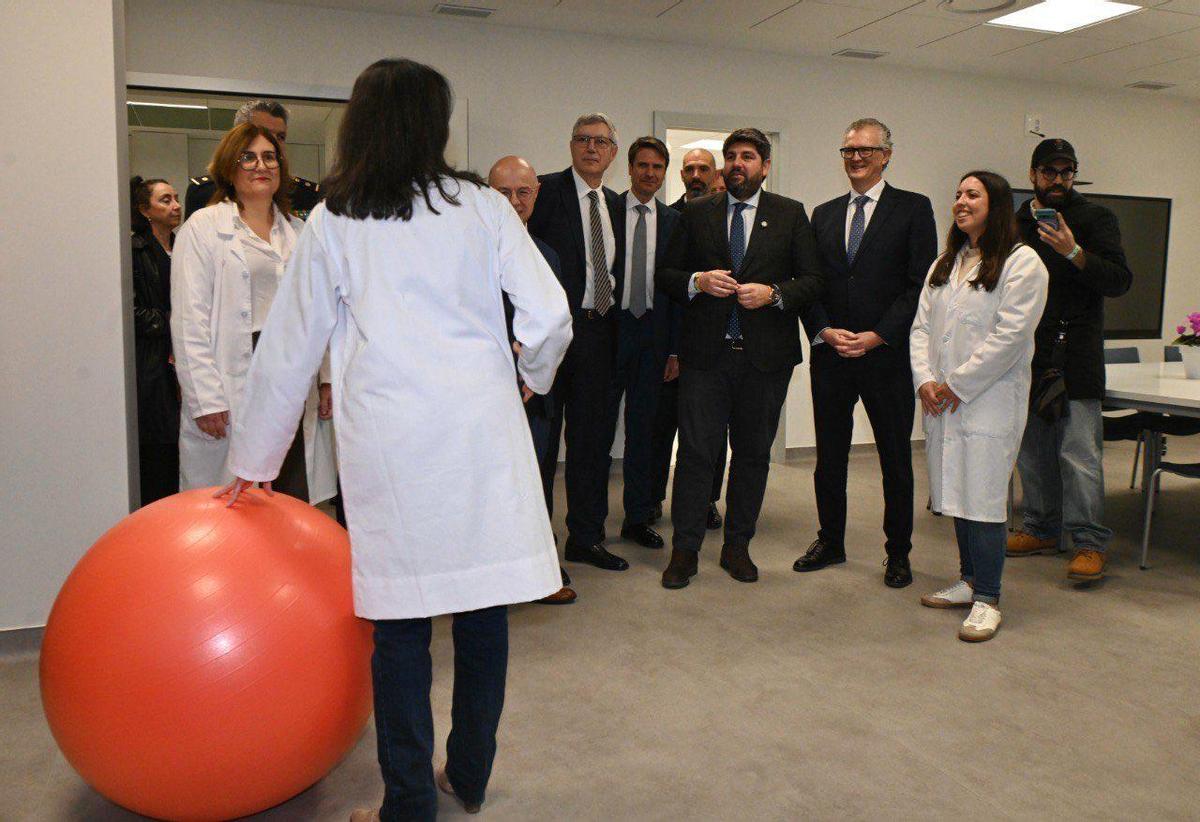 Inauguración del nuevo centro de salud de Molina de Segura la pasada semana.
