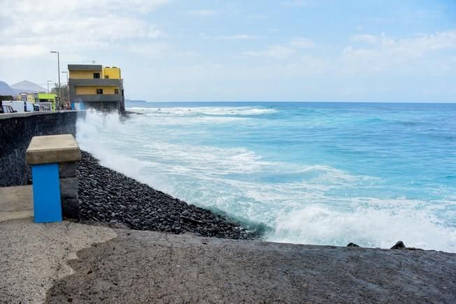 Pleamar en la zona norte de Gran Canaria