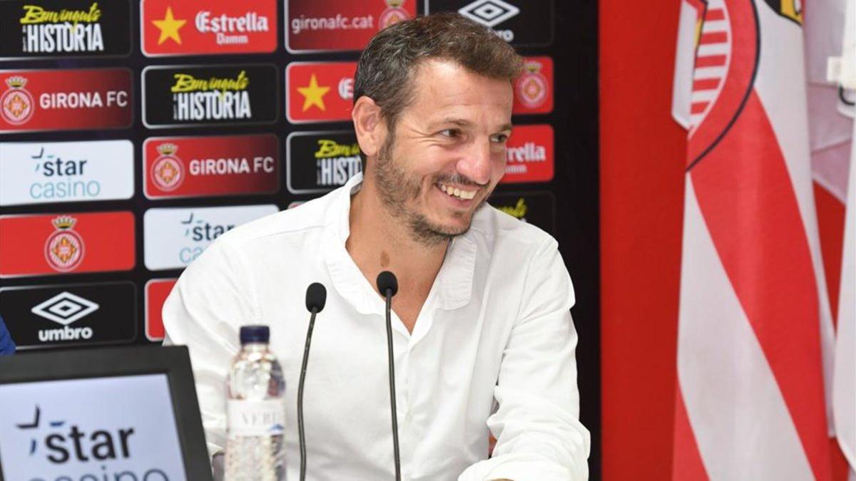 Quique Cárcel, contento por la plantilla conseguida