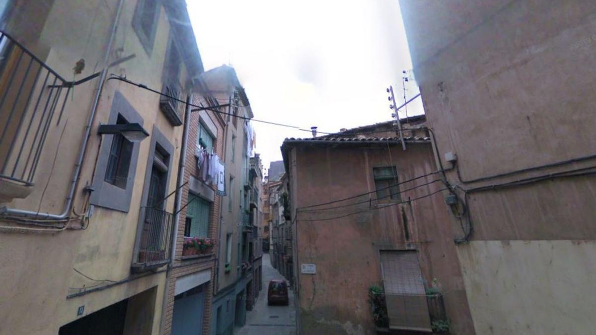 Carrer de la Fira de Cardona, que enllaça amb l’avinguda del Rastrillo |