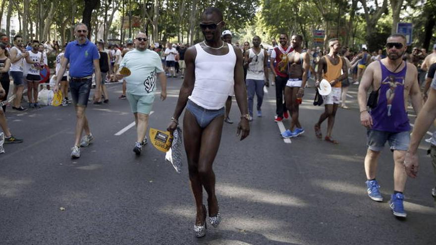 La marcha del Orgullo Gay más reivindicativa recorre Madrid