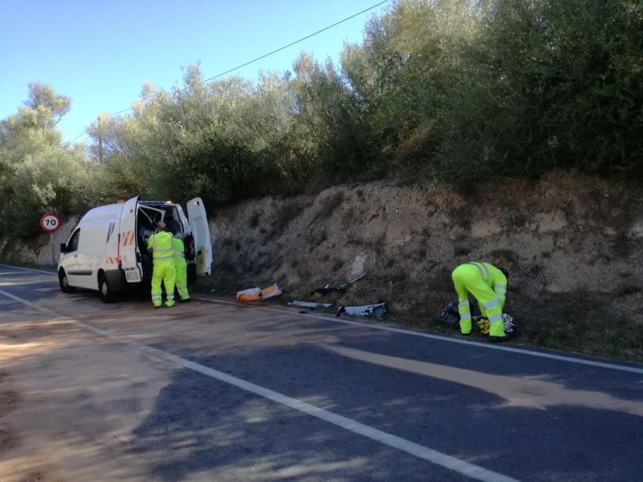 Un camionero muere tras un choque frontal contra un coche en Muro