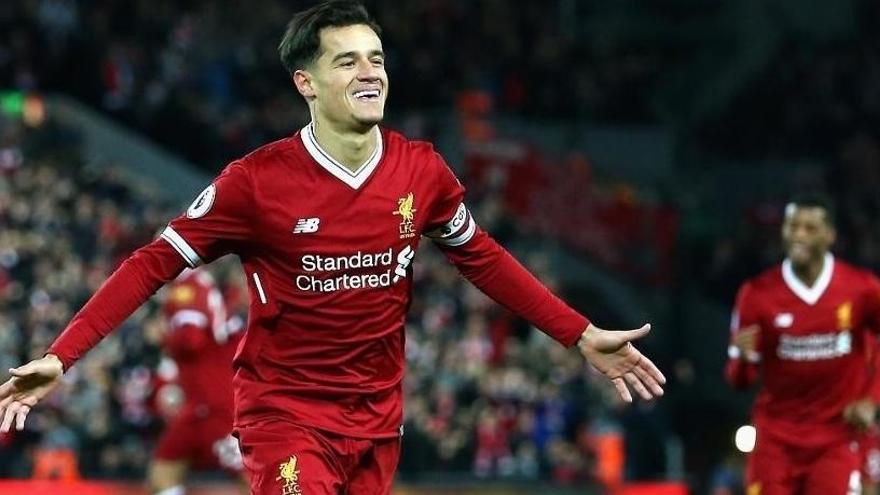 El migcampista Philippe Coutinho.