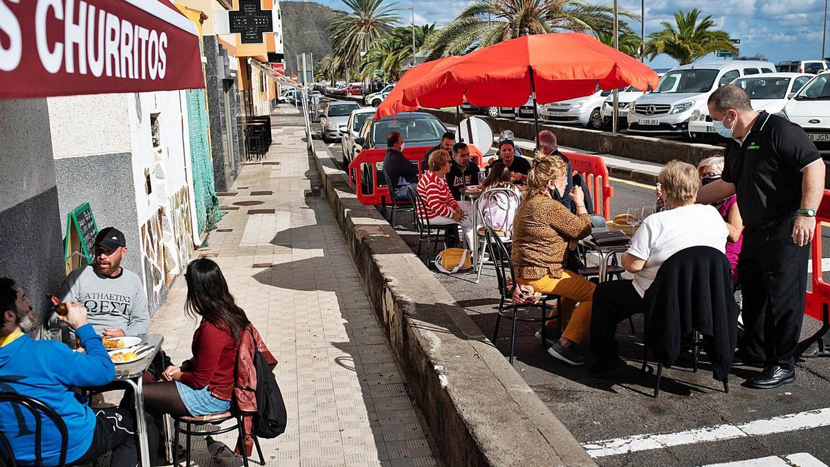 Calle Dique del pueblo de San Andrés, en Santa Cruz de Tenerife. | | CARSTEN W. LAURITSEN