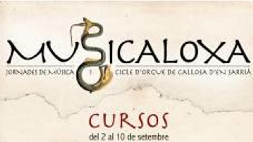 Callosa d&#039;en Sarrià contará con un ciclo formativo de música y danza antigua