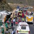 Un accidente de tráfico en Guinea.