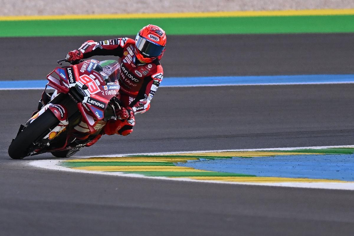 Marc Márquez, en carrera