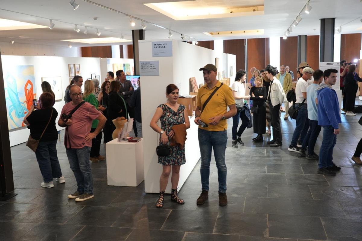 Las mejores imágenes de la inauguración de la Feria de Arte Contemporáneo MARTE en Castelló